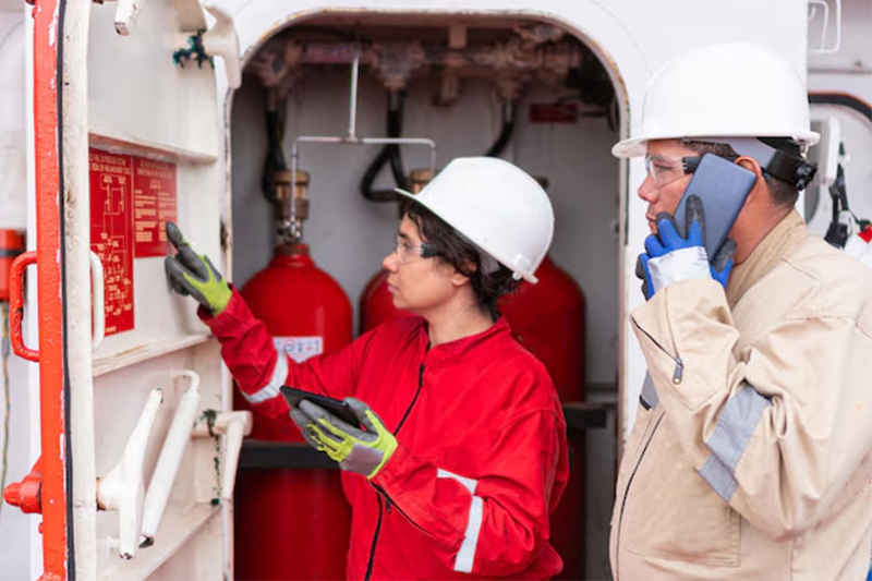 Freight forwarders and safety teams work hand in hand to ensure every shipment meets compliance and insurance standards.